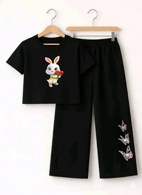 Black_Graphic_Crop_Top_And_Pants_Set_For_Girls