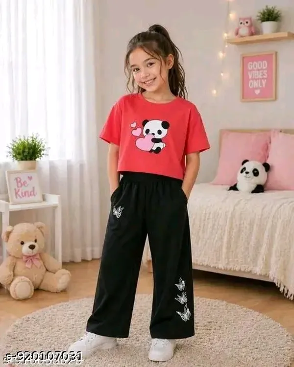Black_Printed_Crop_Top_And_Wide_Leg_Pants_Set_for_girl
