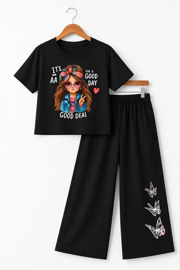 Black_Cotton_Printed_Relaxed_Fit_Crop_Top_Wide_Leg_Pants_Co_Ord_Set_For_Girls