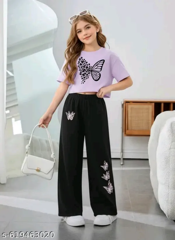 Black_And_Lavender_Butterfly_Print_Co_Ord_Set_For_girl