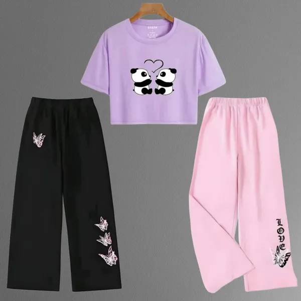 Black_Casual_Panda_Print_Co_Ord_Set_for_Girls