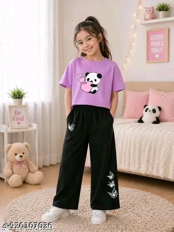 Black_Printed_Crop_Top_And_Wide_Leg_Pants_Set_for_girl