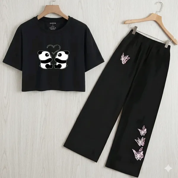 Lavender_And_Black_Butterfly_Print_Crop_Top_And_Palazzo_Set_for_girl