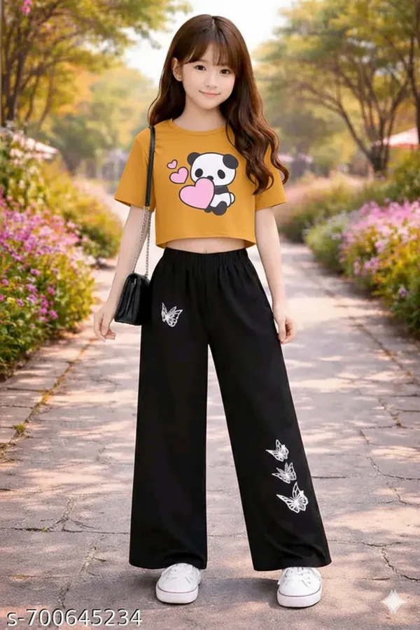 Pink_Graphic_Crop_Top_And_Black_Wide_Leg_Pants_Set_for_girl