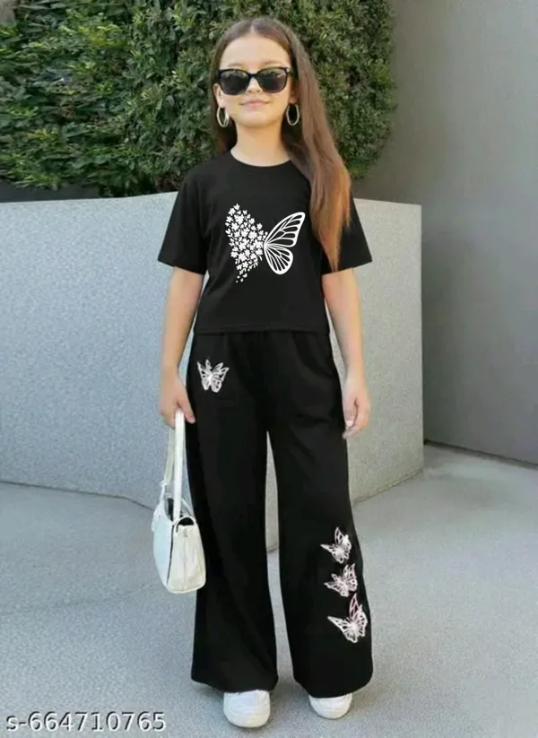 Black_And_Lavender_Butterfly_Print_Co_Ord_Set_For_girl