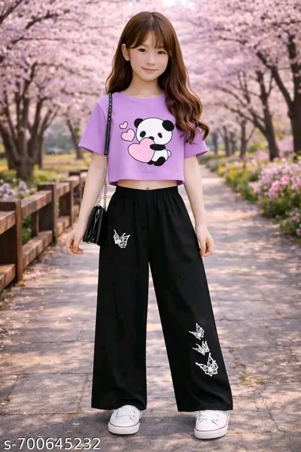 Pink_Graphic_Crop_Top_And_Black_Wide_Leg_Pants_Set_for_girl