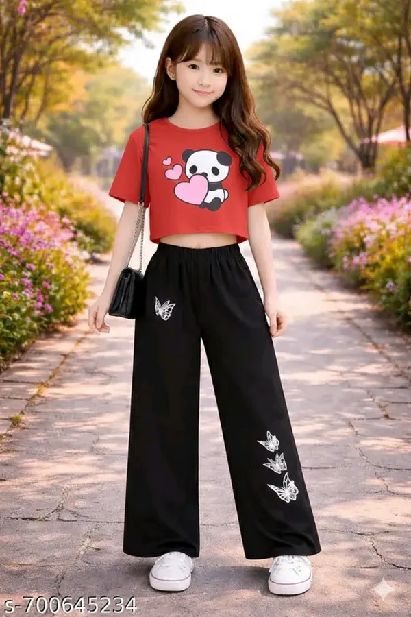 Pink_Graphic_Crop_Top_And_Black_Wide_Leg_Pants_Set_for_girl