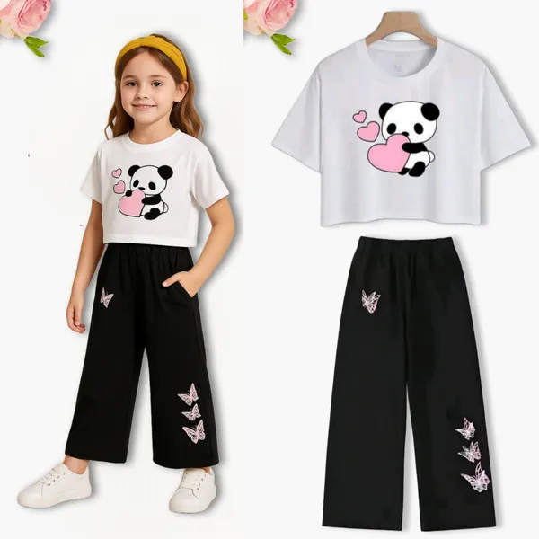 Black_Printed_Crop_Top_And_Wide_Leg_Pants_Set_For_Girls