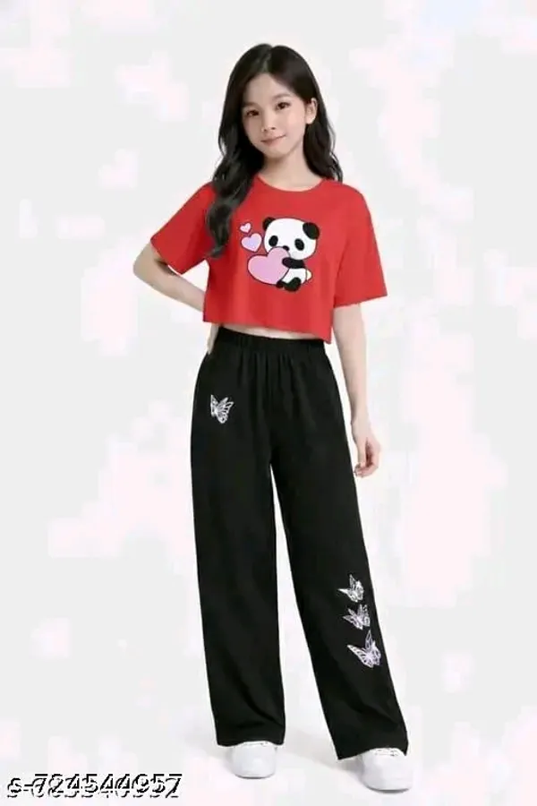 Pink_Graphic_Crop_Top_And_Black_Wide_Leg_Pants_Set_for_girl