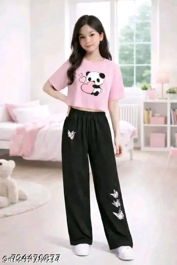 Pink_Graphic_Crop_Top_And_Black_Wide_Leg_Pants_Set_for_girl