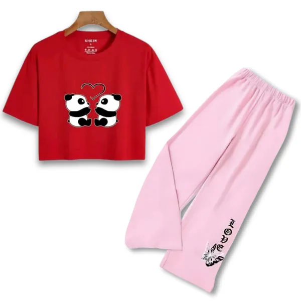 Black_Graphic_Crop_Top_And_Wide_Leg_Pants_Set