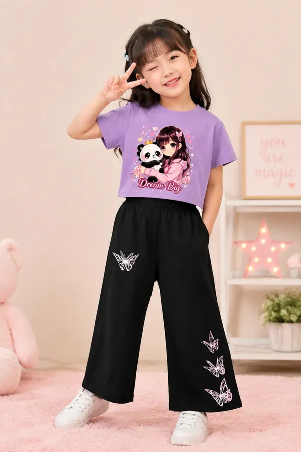 Black_And_White_Printed_Co_Ord_Set_For_Girls