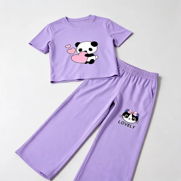 Lavender_Cotton_Relaxed_Wide_Leg_Printed_Co-Ord_Set_For_Girls