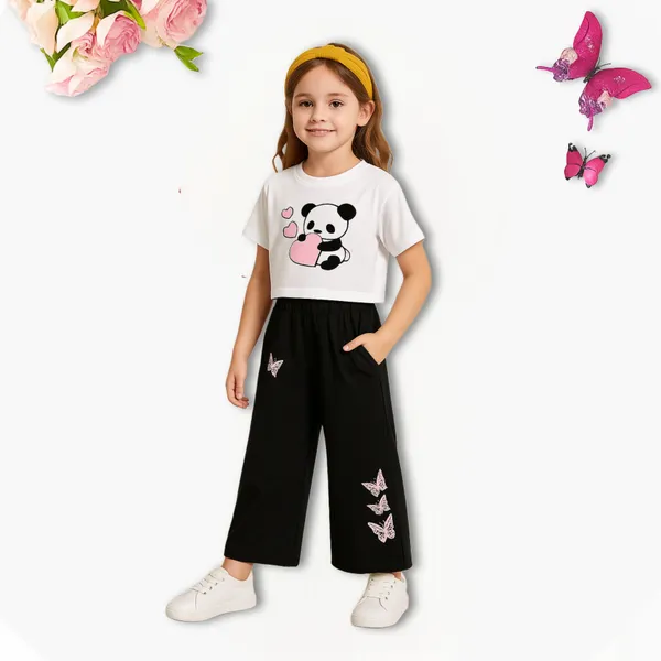 Black_Printed_Crop_Top_And_Wide_Leg_Pants_Set_For_Girls