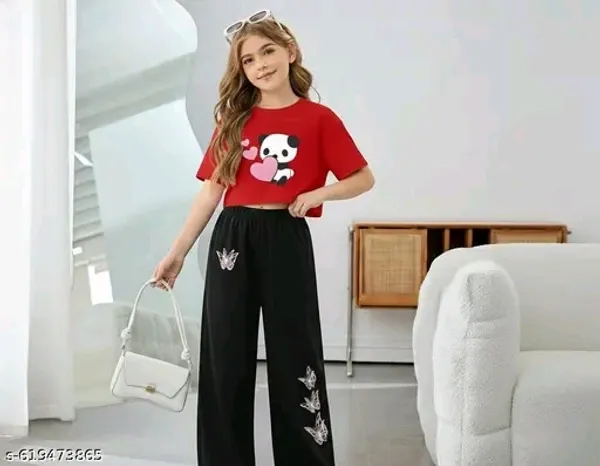Black_Graphic_Crop_Top_And_Palazzo_Set_For_girl
