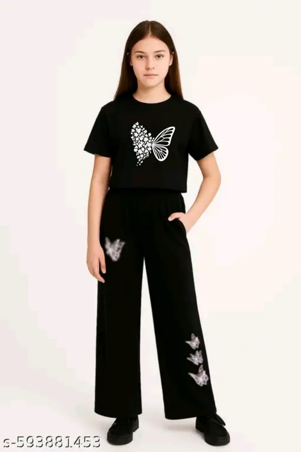 Black_And_Lavender_Butterfly_Print_Co_Ord_Set_For_girl