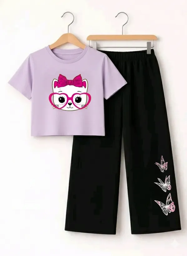Black_Graphic_Crop_Top_And_Pants_Set_For_Girls