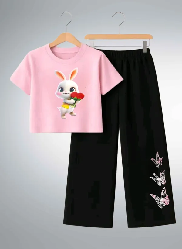 Pink_Printed_Top_And_Black_Pants_Set_for_Girls