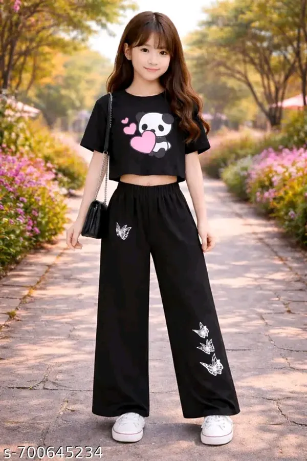 Pink_Graphic_Crop_Top_And_Black_Wide_Leg_Pants_Set_for_girl