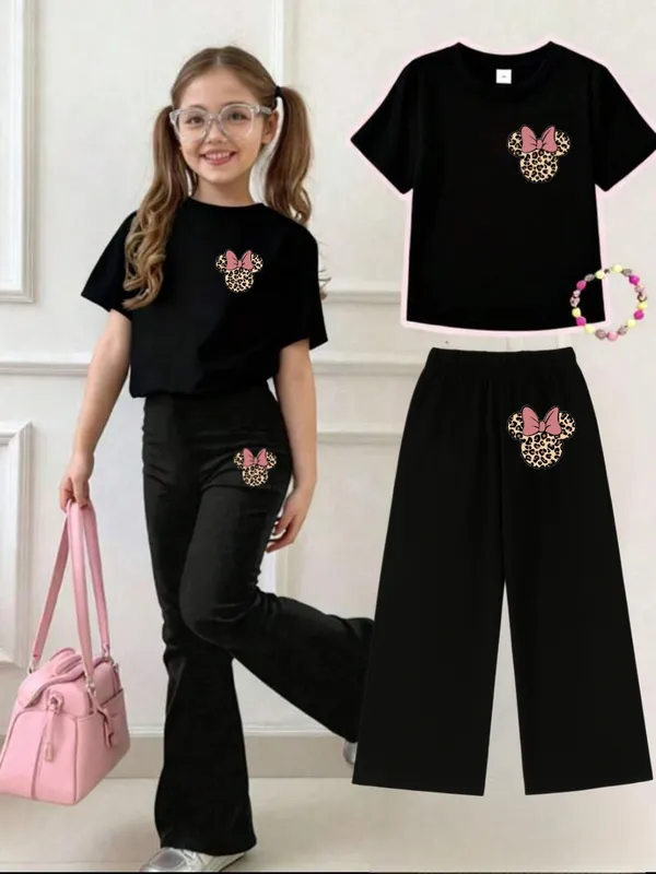 Pink_Printed_T-Shirt_And_Flared_Pants_Set_for_Girls