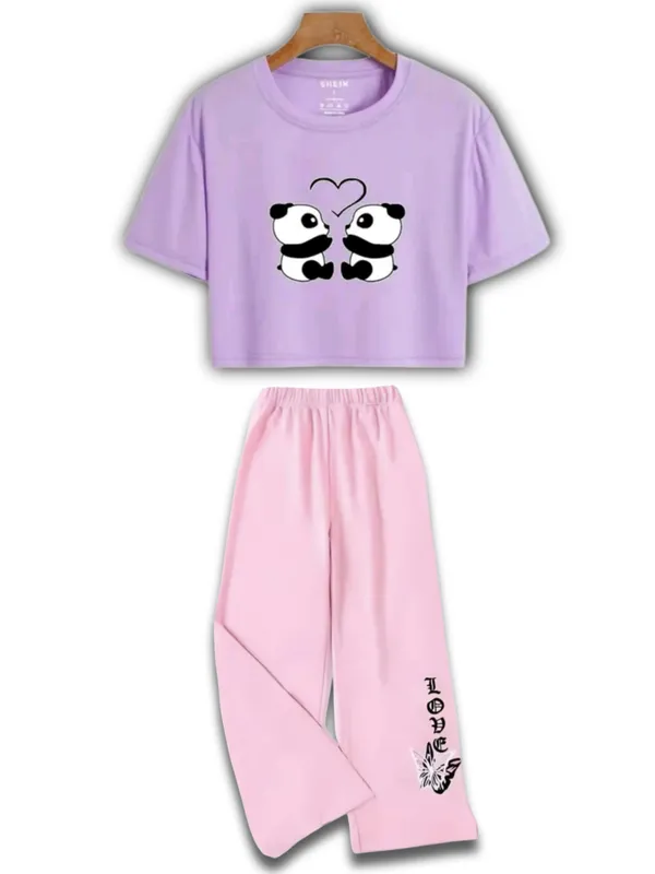 Black_Graphic_Crop_Top_And_Wide_Leg_Pants_Set