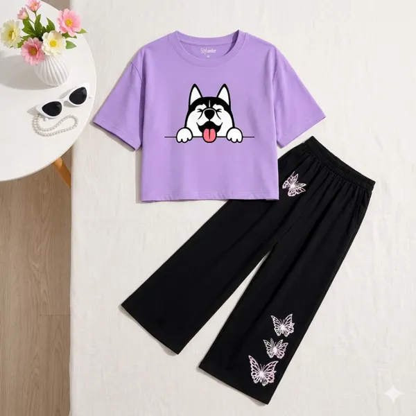 Lavender_Casual_Printed_Co-Ord_Set_for_girl
