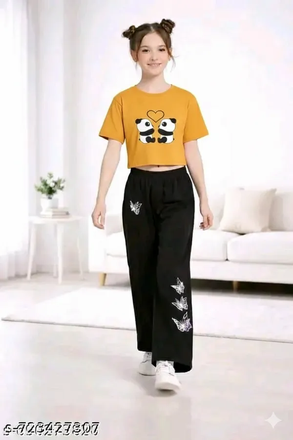 Pink_Graphic_Crop_Top_And_Black_Wide_Leg_Pants_Set_for_girl