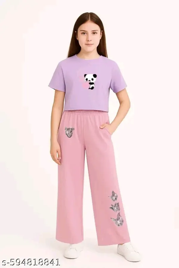 Printed_Cropped_T-Shirt_And_Wide-Leg_Pants_Co-Ord_Set_for_girl
