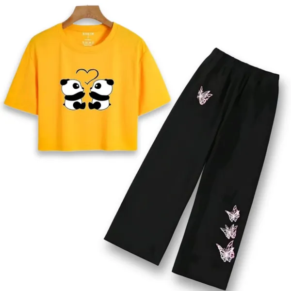 Black_Graphic_Crop_Top_And_Wide_Leg_Pants_Set