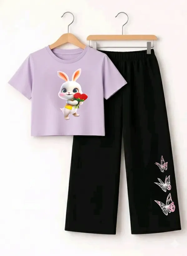 Black_Graphic_Crop_Top_And_Pants_Set_For_Girls