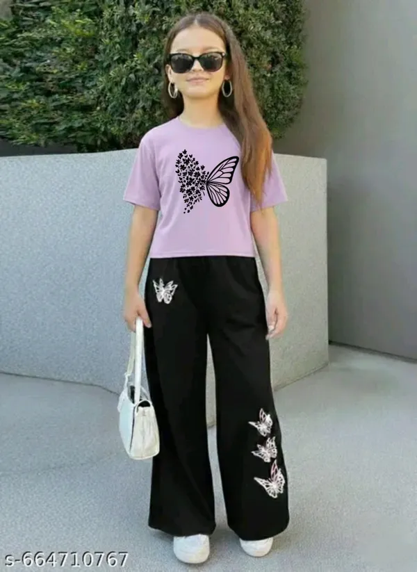 Black_And_Lavender_Butterfly_Print_Co_Ord_Set_For_girl