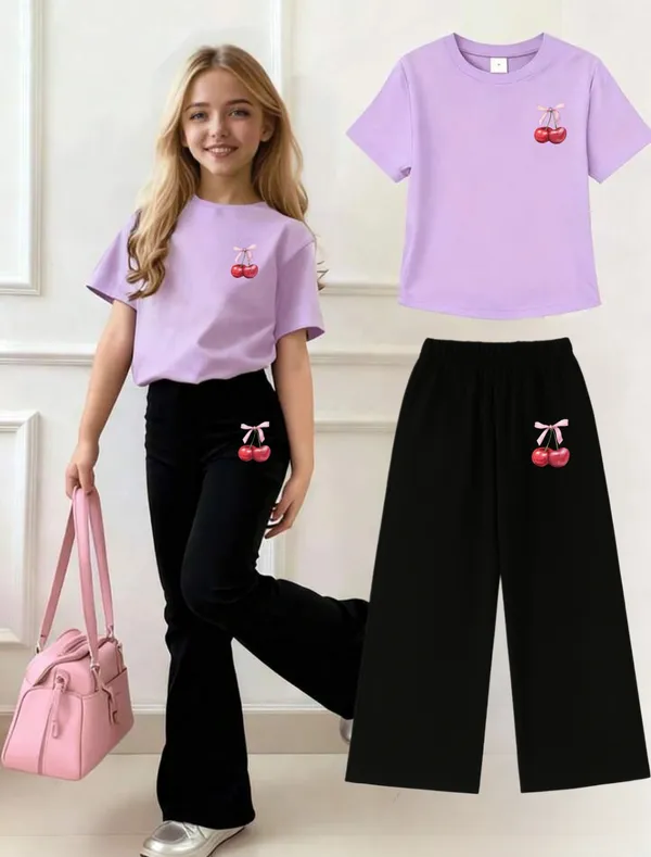 Pink_Printed_T-Shirt_And_Flared_Pants_Set_for_Girls