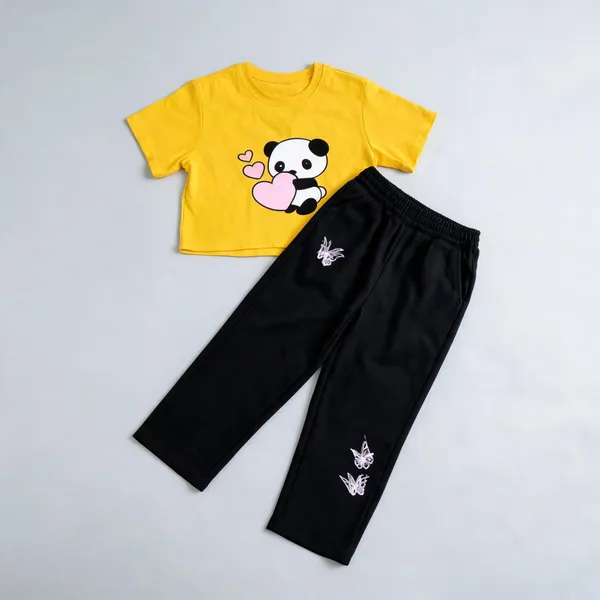 Yellow_Cotton_Crop_Top_Jogger_Co-Ord_Set_For_Girls