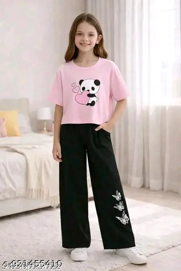 Black_Printed_Crop_Top_And_Wide_Leg_Pants_Set_for_girl