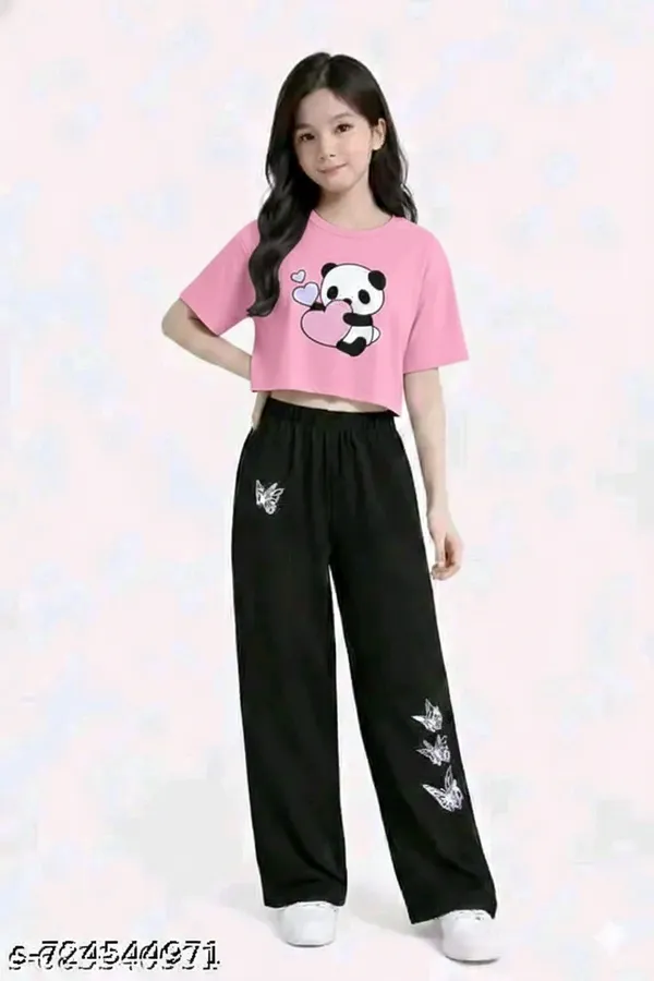Pink_Graphic_Crop_Top_And_Black_Wide_Leg_Pants_Set_for_girl
