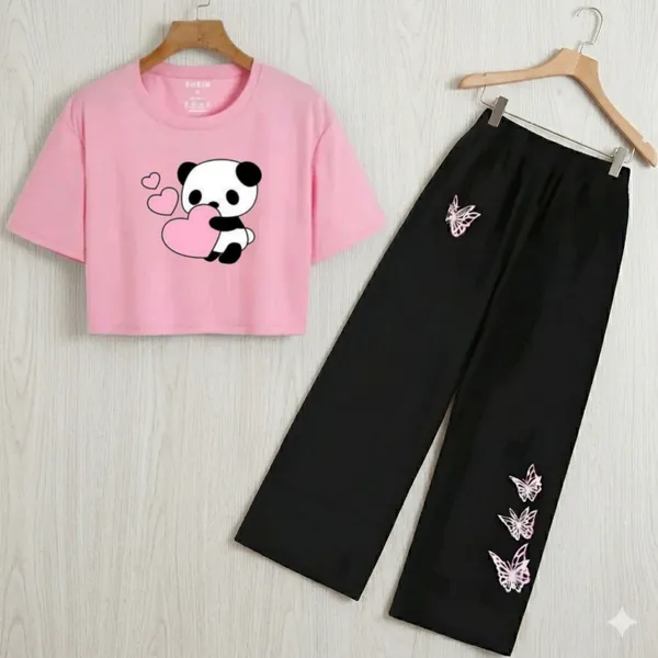Lavender_Cotton_Butterfly_Print_Crop_Top_Palazzo_Co_Ord_Set_For_Girls