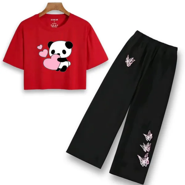 Black_Graphic_Crop_Top_And_Wide_Leg_Pants_Set