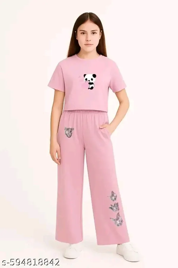 Printed_Cropped_T-Shirt_And_Wide-Leg_Pants_Co-Ord_Set_for_girl