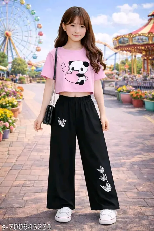 Pink_Graphic_Crop_Top_And_Black_Wide_Leg_Pants_Set_for_girl