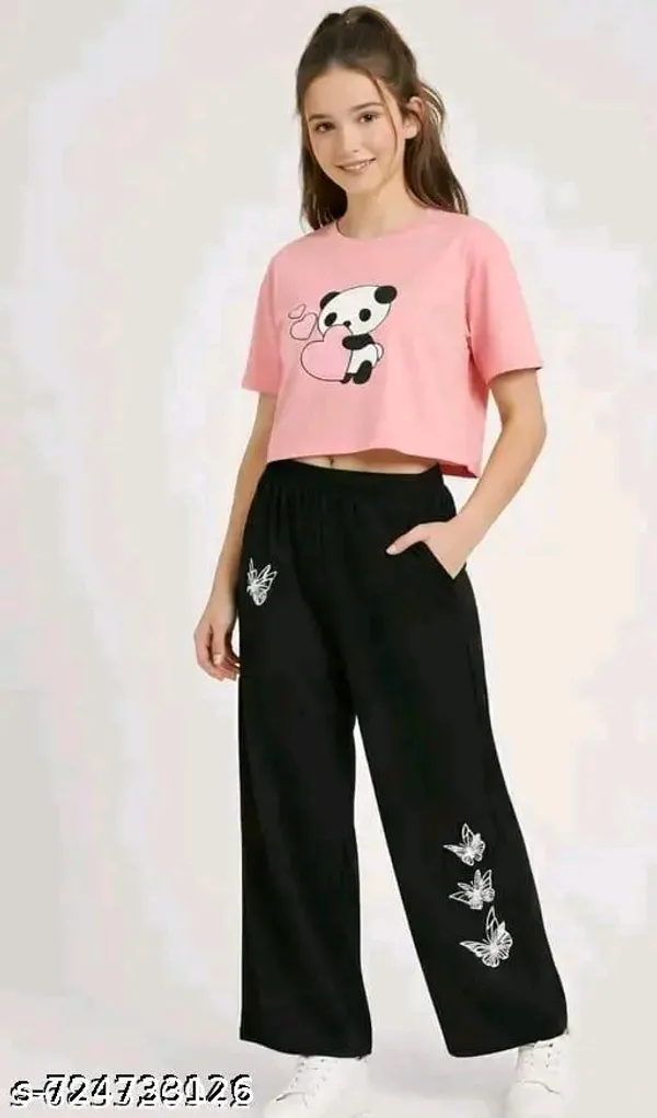 Pink_Graphic_Crop_Top_And_Black_Wide_Leg_Pants_Set_for_girl