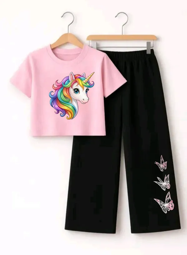 Black_Graphic_Crop_Top_And_Pants_Set_For_Girls