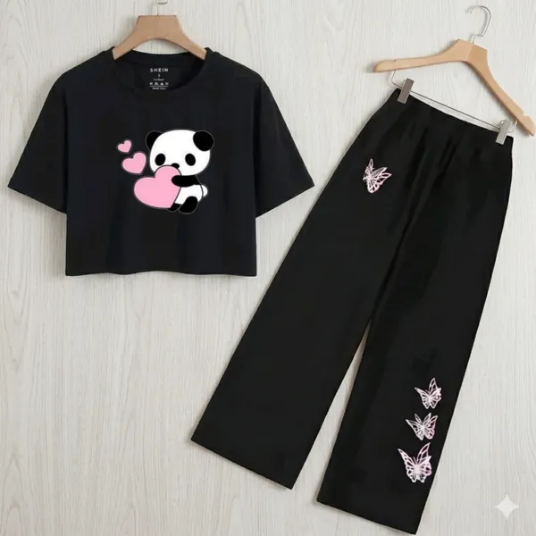 Lavender_And_Black_Butterfly_Print_Crop_Top_And_Palazzo_Set_for_girl