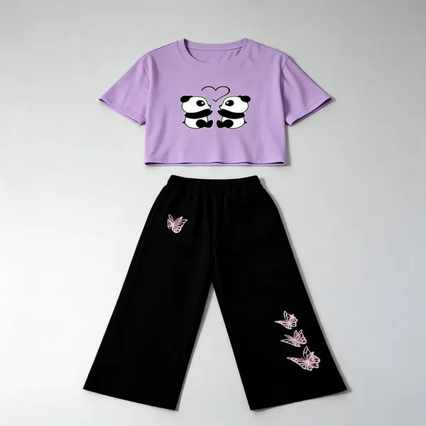 Lavender_Cotton_Relaxed_Wide_Leg_Printed_Co_Ord_Set_For_Girls