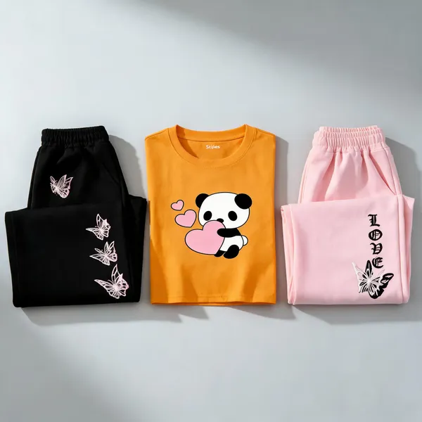 Mustard_Cotton_Panda_Crop_Top_Butterfly_Pants_Co_Ord_Set_For_Girls