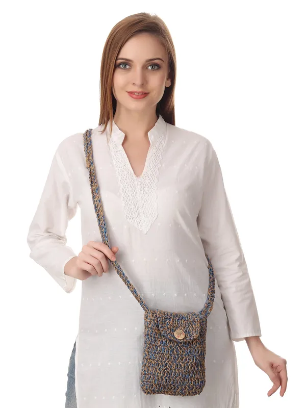Jute_Blue_Crochet_Sling_Bag_Default_Title
