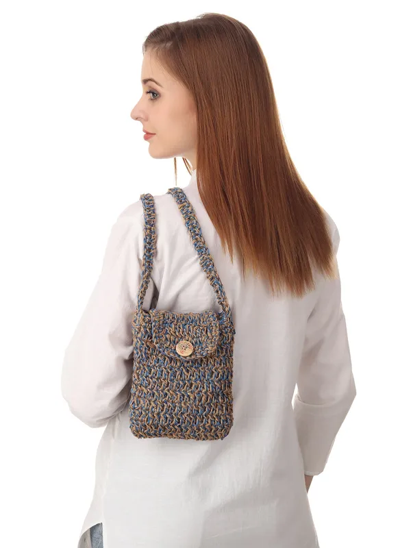 Jute_Blue_Crochet_Sling_Bag_Default_Title