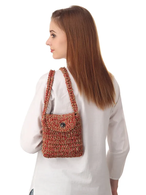 Jute_Red_Crochet_Sling_Bag_Default_Title