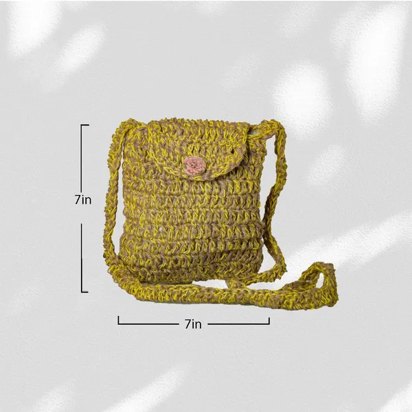 Jute_Yellow_Crochet_Sling_Bag_Default_Title