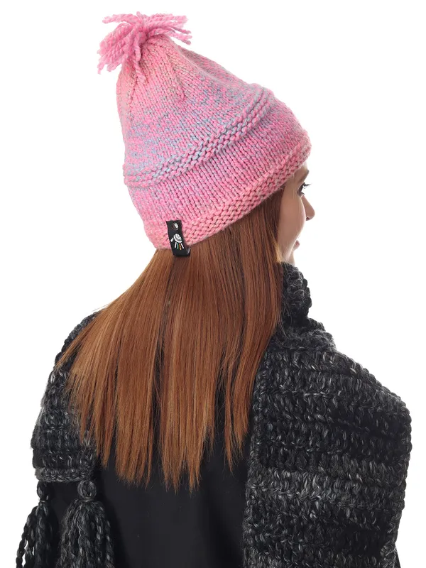 Blush_Crochet_Beanie_Default_Title
