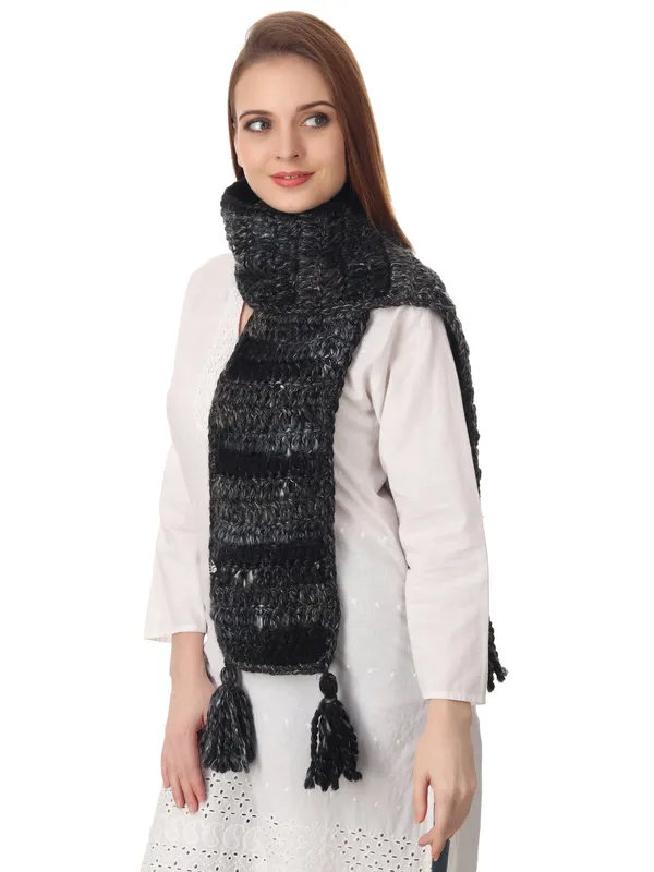 Midnight_Heather_Crochet_Scarf_Default_Title